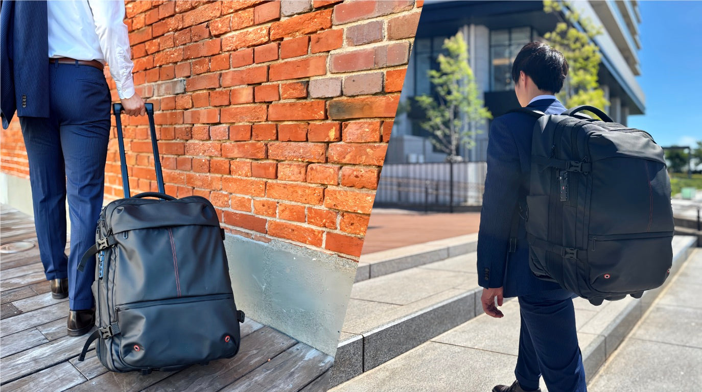 【12月発送予約商品】travic 圧縮可能2wayバッグ