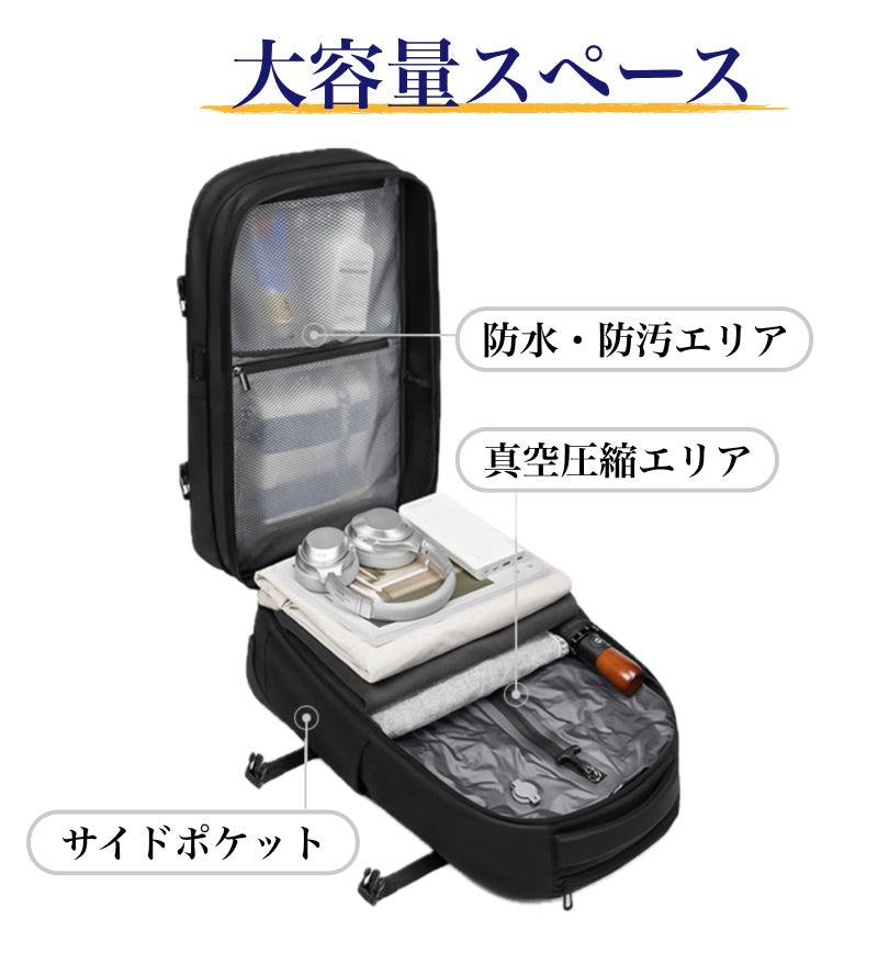 【12月発送予約商品】travic 圧縮可能2wayバッグ