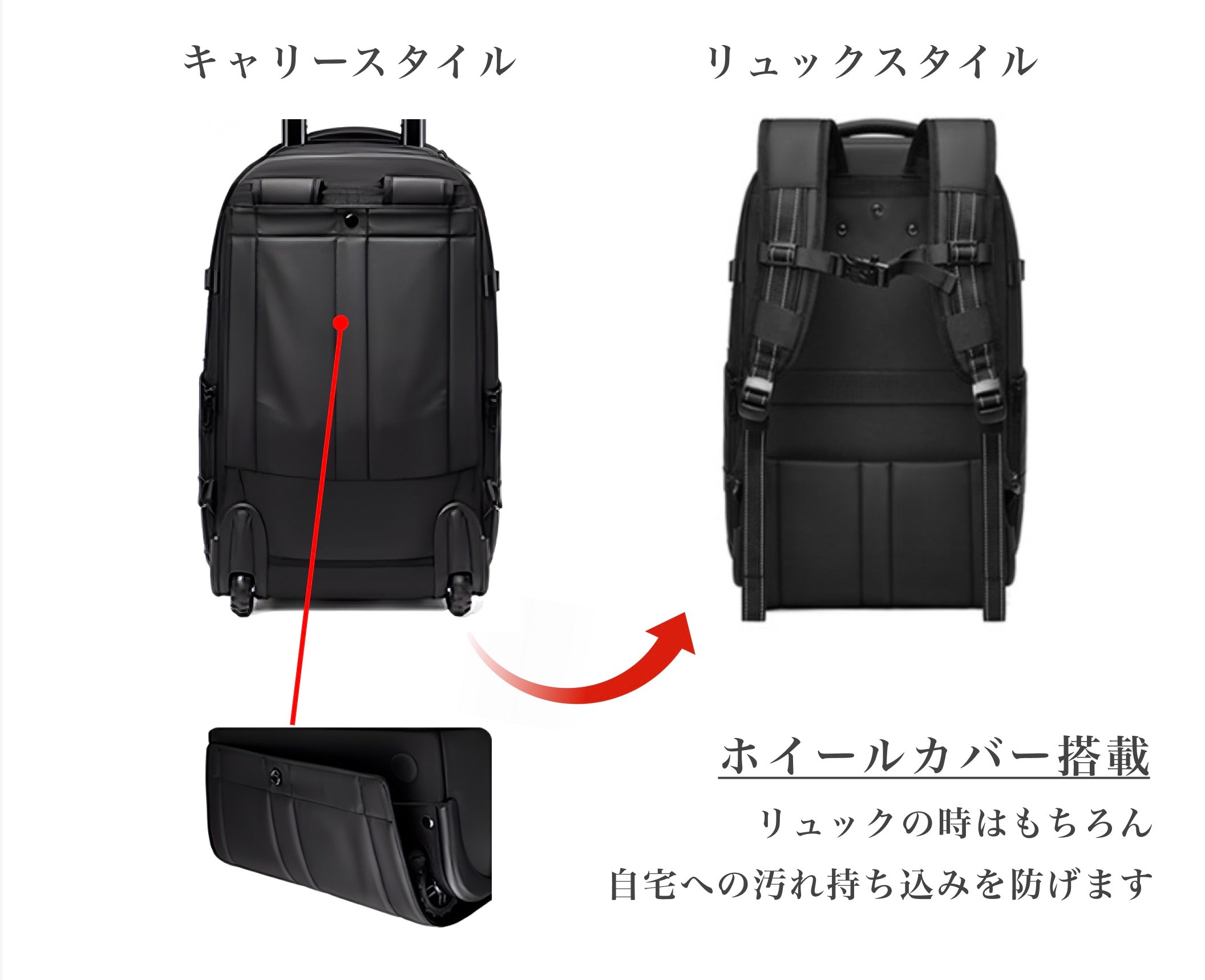 travic公式】圧縮機能付き2wayバッグ_予約販売受付中